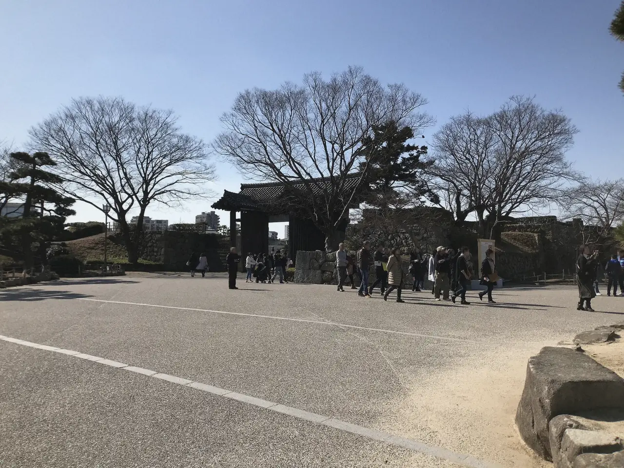 Otemon Gate of Himeji Castle seen from the inner side, Himeji, Japan